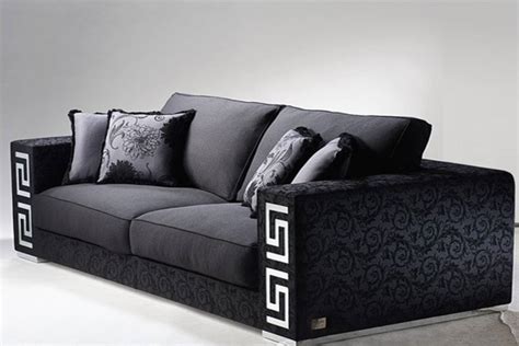 black versace couch|versace home furniture collection.